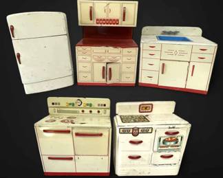 Vintage Metal Play Kitchens 