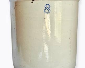 Antique 8Gallon Stoneware Crock