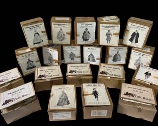 Porcelain Doll Kits Including, Romeo Juliet, Little Women, Abraham Lincoln,  More