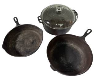 CastIron Skillet And Dutch Oven