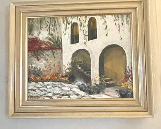 signed oil painting