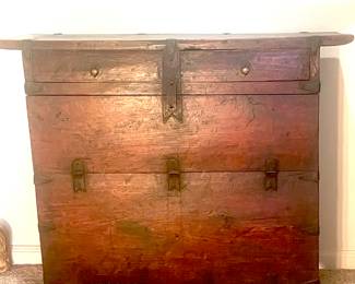 early oriental dropfront chest