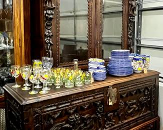 This is a bride's trunk, or wedding trunk, Renaissance Revival, French