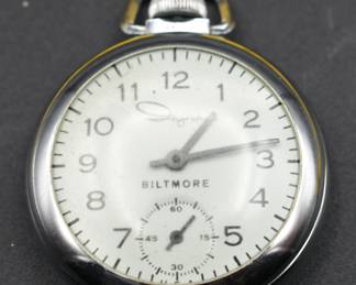 Ingraham Biltmore pocket watch