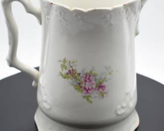 vintage floral pitcher