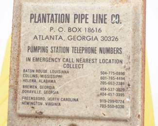 Plantation Pipe Line Co. thermometer
