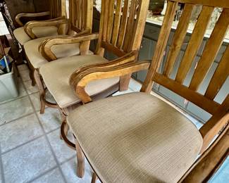 Haverty's Furniture bar stools (five available).