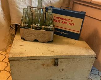 Vintage Coke, cypress box