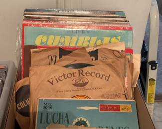 Vinyl's, & more! victor records collection