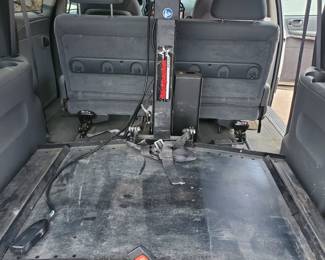 Equipped with wheelchair lift