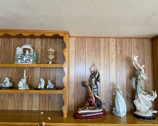 Timeless Victorian Treasures: Fine Capodimonte, Llardo, and Giuseppe Armani porcelain collection