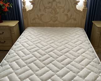 Matching Elegant bedroom set with sneaky mattress