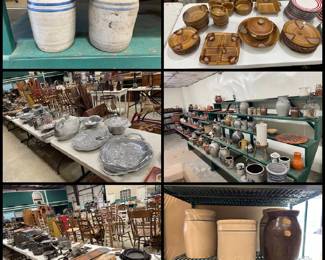 stoneware collage