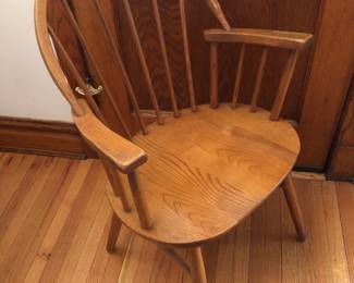 1970’s modernist wood chair