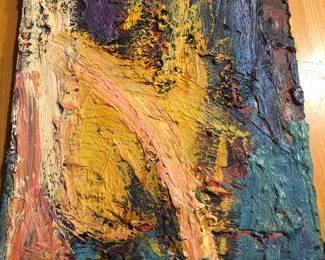 Darrell Roberts oil on canvas