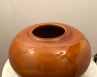 1960’s signed glazed pottery vase by Polia Pillin