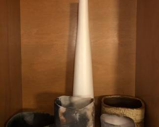 Set of pottery, including Eugene Deutsch and Jaru