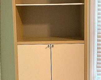 Light Wood Storage Cabinet