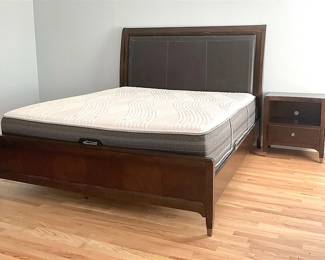 Bassett Bed And Nightstand