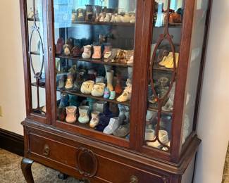 ANTIQUE CHINA CABINET 