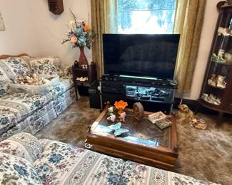 CARVED COFFEE TABLE