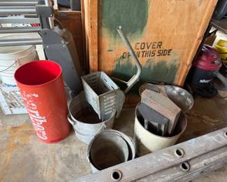 BUCKETS AND LADDER