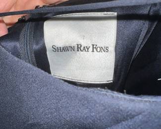 Shawn Ray Fons black gown dress