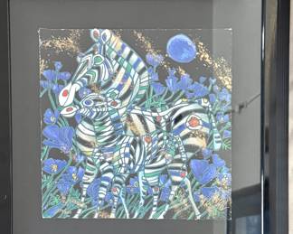 Jiang, Serigraph, numbered , Signed, $1500 ‘Nature suite: Caress’