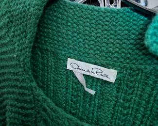 Oscar de la Renta knit