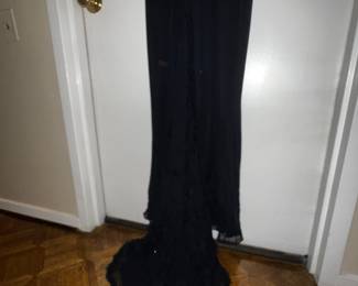 Shawn Ray Fons black gown dress