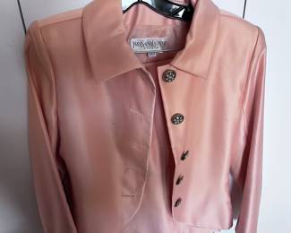 Vintage Yves Saint Laurent Rive Gauche jacket and skirt set , 1980s