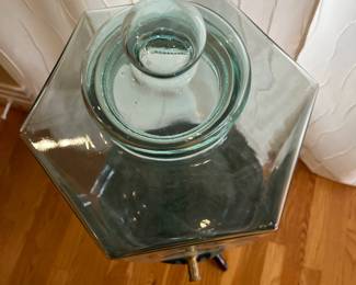 K12 - $45. Vintage SVE Made in Italy Beverage Dispenser. Measures 11" wide x 19" tall. 