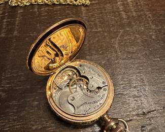 M2 - $85. Elgin Pocket Watch "Essex" Working! 