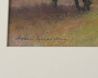 K4 - $100. Original Painting by Lynne Bjarnesen.  Measures 18" x 15.25"