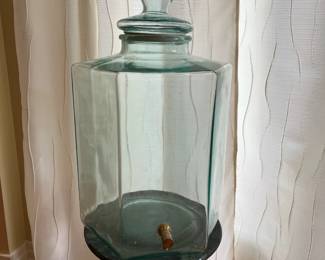 K12 - $45. Vintage SVE Made in Italy Beverage Dispenser. Measures 11" wide x 19" tall. 
