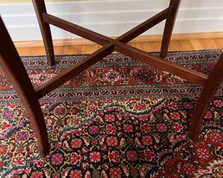 K3 - $45. Solid Wood Oval Side Table. Measures 20" x 16" x 26.5" tall. 