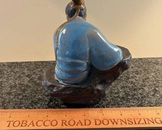L20 - $20. Vintage Shiwan Chinese Mudman. Measures 5.5" x 6" tall. 