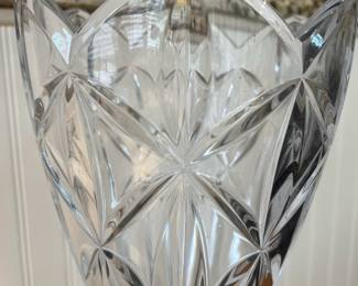 K10 - $20. Large Lenox Vase. Measures 7" x 14" tall. 