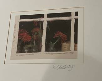 G1 - $40. Pair of 1989 Photos by Rick Stuhlsatz. Framed they measure 14.25" x 14.25". 