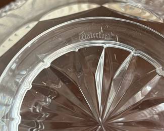 L42 - $55. Waterford Crystal "Aran Isles Romance of Ireland" Bowl. Measures 9.5" x 5.5" tall. 