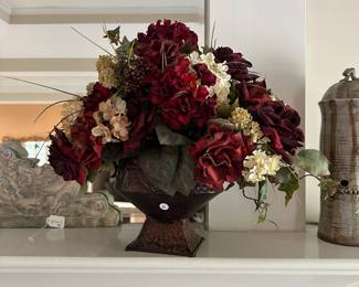 L54 - $15. Faux Floral Fall Display. 