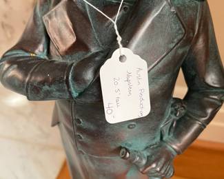 L48 - $40. Austin Productions Napoleon Statue. Measures 20.5" tall. 