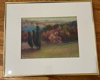 K4 - $100. Original Painting by Lynne Bjarnesen.  Measures 18" x 15.25"