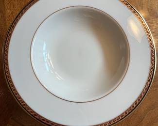 L44 - $525. Lenox "Monroe" China Set.  Service for 12 plus serving pieces. 