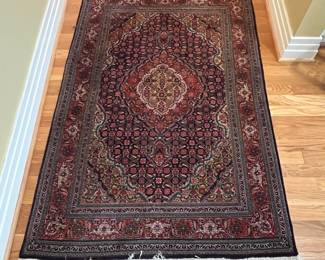 K1 - $225. Beautiful Small Area Rug. No tags / feels wool. Measures 39" x 57". 