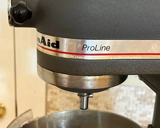 K19 - $150. KitchenAid ProLine Stand Mixer. Model # KSM5PSGR. Motor Sounds Strong. Lift head (not tilt)