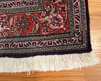K1 - $225. Beautiful Small Area Rug. No tags / feels wool. Measures 39" x 57". 