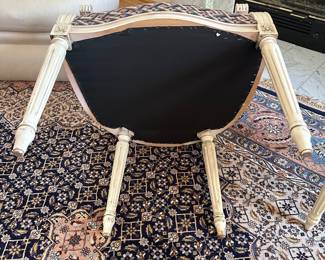 L7 - $225. Pair of Louis XVI Style Chairs. I believe they are Ethan Allen. Measures 23" x 19 x 37.75" tall. Excellent condition!