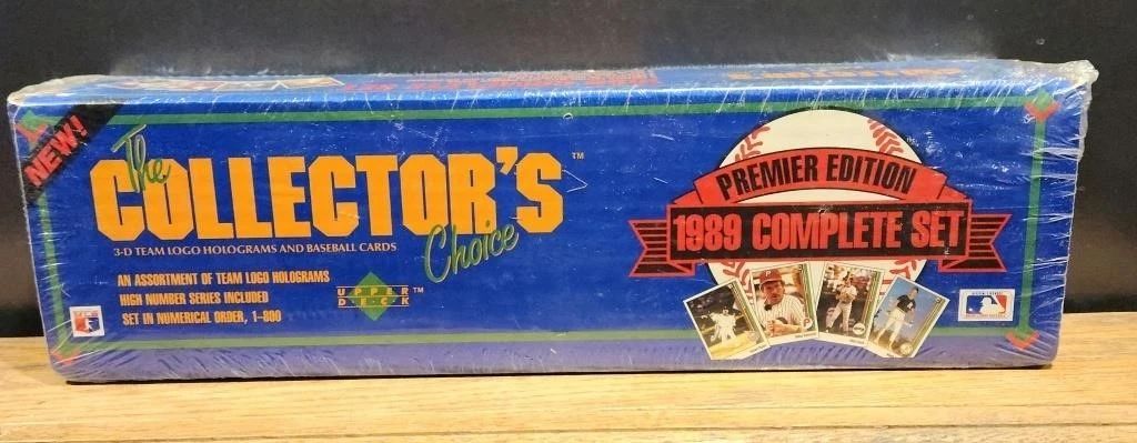 1989 UPPER DECK FACTORY SEALED COMPLETE SET. WITH GRIFFEY ROOKIE
