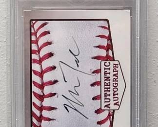 MIKE TROUT ROOKIE AUTOGRAPH